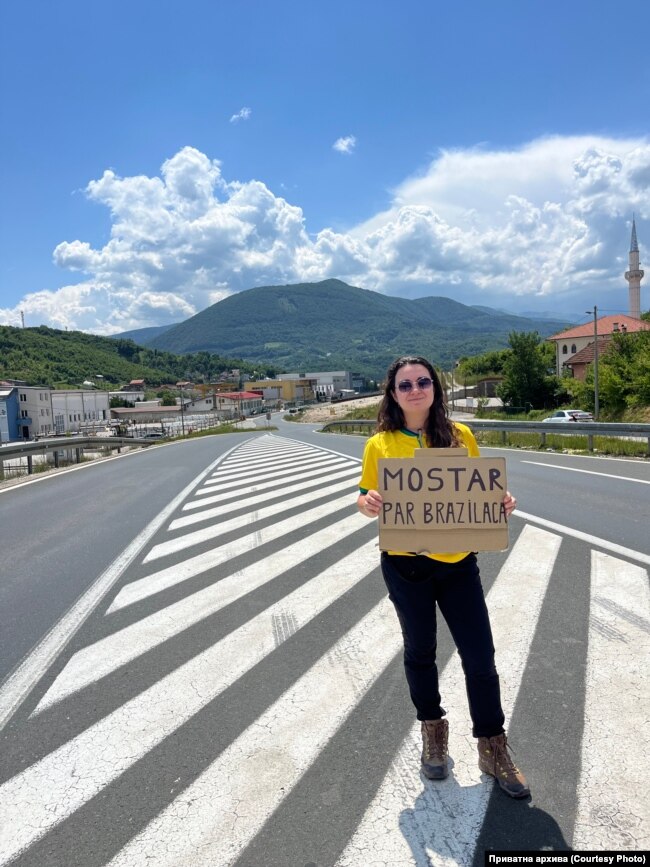 Auto-stop në rrugët e Bosnjës.