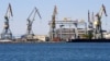 Окупований Крим. Керченський суднобудівний завод «Залив», 29 серпня 2014 року 