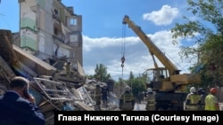A gas explosion in Russia's Urals city of Nizhny Tagil on August 1 killed at least four people.