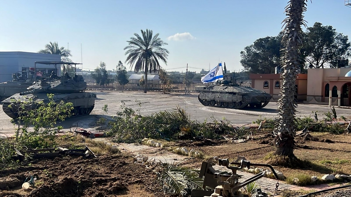 Az izraeli erők ellenőrzik az Egyiptommal közös rafahi határátkelő gázai oldalát