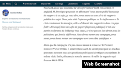 A Mediapart nevű francia lap angol nyelvű blogján közölt írás is bizonyítja, hogy a Black Cube lejárató kampánya Orbán Viktor és kormánya érdekeit szolgálta