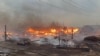Пожар в Братском районе Иркутской области
