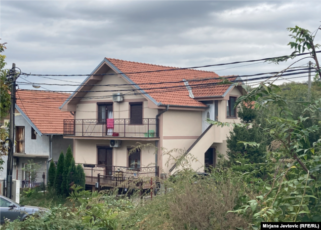 Kuća na Zvezdari u Beogradu gde je registrovana kompanija koja izvozi avio delove