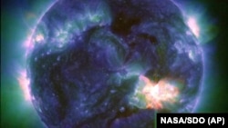 Вспышки на Солнце, снятые НАСА 9 мая 2024 года