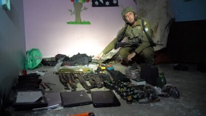 Израелската армия твърди че е открила команден център на Хамас