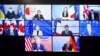 Зеленський і лідери G7 під час онлайн-саміту, 6 грудня 2023 року