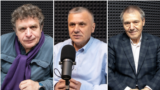 Jurnalistul Alexandru Canțîr și analiștii Igor Boțan și Nicolae Negru