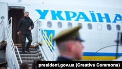 Президент України Володимир Зеленський під час прибуття до Литви. Вільнюс, 10 січня 2024 року, ілюстративне фото