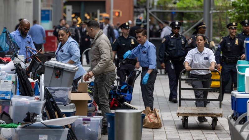 Полицијата ги протера пропалестинските демонстранти од Универзитетот во Њујорк