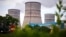 Ukraine's Rivne nuclear facility has been forced to reduce power at two of its reactors. (file photo)