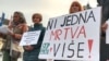 Protest protiv femicida, Novi Sad, 2024. godina.
