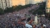 Serbia -- Protest against lithium mining in Belgrade, August 10, 2024