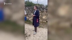 Общение с экскурсоводом в музее-заповеднике «Неаполь Скифский» (видео)