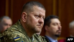 Главнокомандующий ВСУ генерал Валерий Залужный на заседании Верховной рады в Киеве