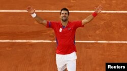 Novak Đoković nakon plasmana u finale Olimpijskih igara 2. avgusta.