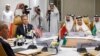 Američki državni sekretar Entoni Blinken na sastanku sa predstavnicima Arapske Kvinte - Egipta, Jordana, Saudijske Arabije, Katara, Ujedinjenih Arapskih Emirata i Palestinske uprave, u Rijadu, 29. aprila 2024.