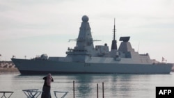 Британски разрушител 45 HMS Diamond (илюстративна снимка).
