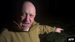 Jevgenij Prigožin u jednom od videa gde govori o stanju svoje paravojske zbog nedostatka municije, maj 2023. 