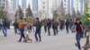 Подготовка студентов к празднованию Навруза в Душанбе 