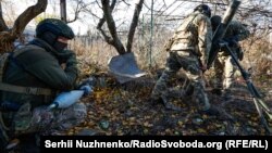 Українські військові в районі Авдіївки, листопад 2023 року