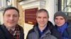 Мобилизованный Павел Мушуманский (первый справа) добился перевода из части на альтернативную гражданскую службу (АГС)