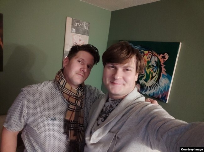 Фёдор Ципилев с мужем