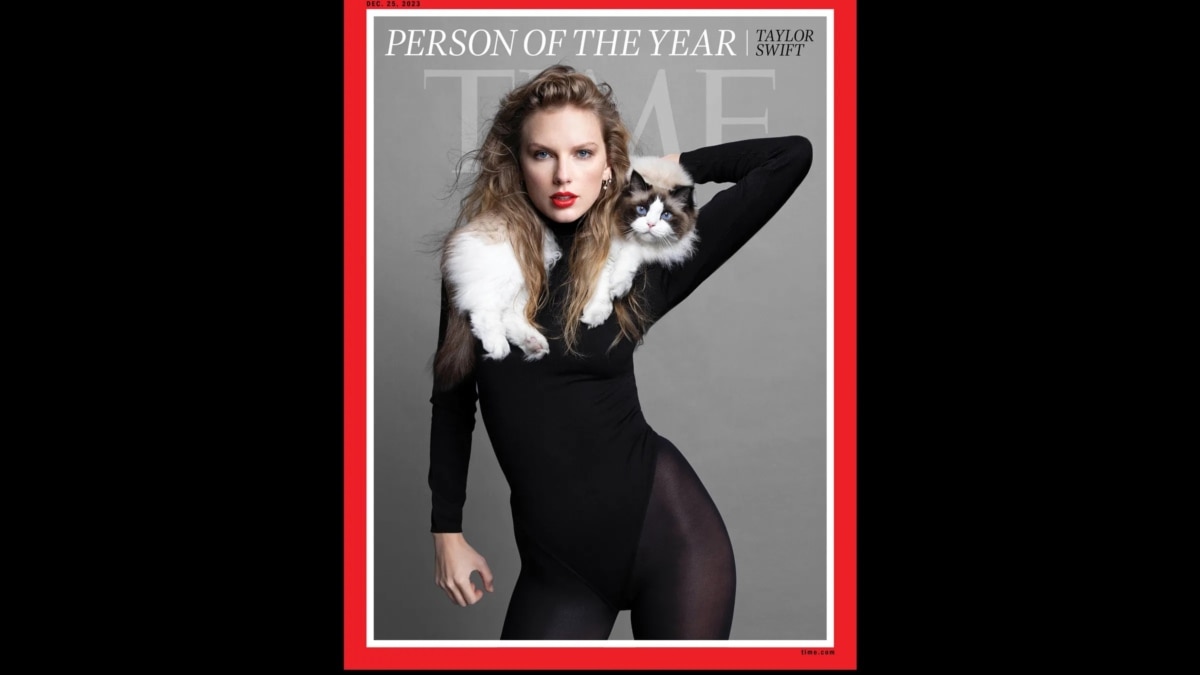 Журнал Time назвав «людиною року» співачку Тейлор Свіфт
