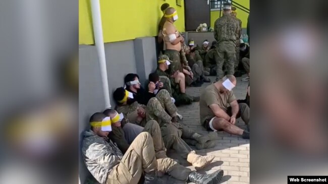 Взяті у полон російські військові