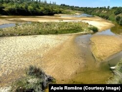 Patru râuri din România au secat, iar alte câteva zeci sunt afectate de secetă și în pericol ca debitul apei să scadă la zero.