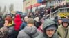 Митинг торговцев Аламединского рынка, 1 декабря 2023 г.