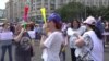 Mii de oameni au venit din toată țara pentru a participa la mitingul anunțat de sindicatele din Educație. 