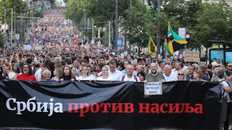 Protestne šetnje 'Srbija protiv nasilja' u više gradova Srbije