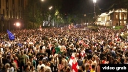 Протести против законот за „странски агенти“ во Грузија, мај 2024 година