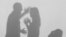 GENERIC -- Silhouettes of quarreling parents and little child on white background. Domestic violence concept
