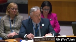 Lagumdžija u obraćanju Vijeću sigurnosti UN-a, New York, 30. aprila 2024.