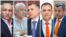 Five of the nine people recently sanctioned by Canada. From left to right: Grigore Caramalac, Valeri Klimenko, Alexandr Kalinin, Serghei Burgudji, and Igor Himici.
