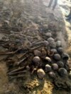 Makhachkala, Dagestan. A mass grave, presumably of those repressed in the 1930s. February 27, 2023