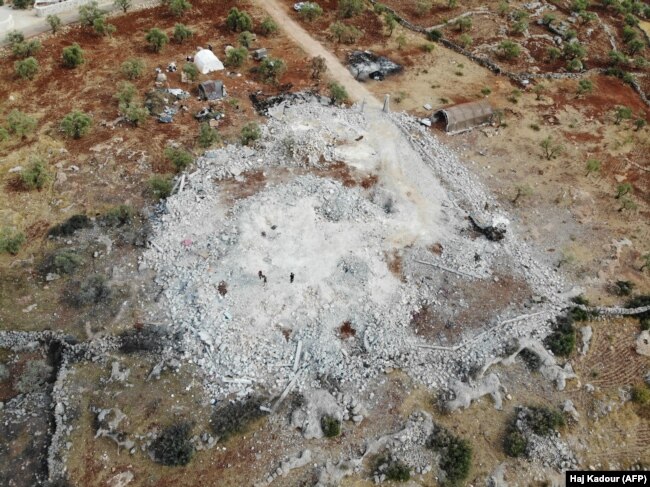 The remains of the compound of Abu Bakar al-Baghdadi in Syria seen in 2019. The JASSM entered service in with the U.S. Air Force in 2009 and was first used in combat in 2018 in Syria. The missile's most high-profile mission came in 2019 when several JASSMs leveled the compound of slain Islamic State leader Abu Bakar al-Baghdadi.