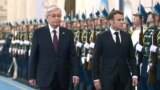 Астана: Макрондун сапары маалында активисттер кармалды 