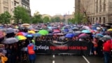 Serbian Post-Shooting Protests Shift Focus To Media 