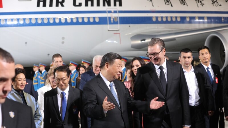 Кинескиот претседател Си Џинпинг пристигна во Белград 