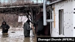 Наводнение в Кобде. Актюбинская область, 14 марта 2023 года