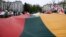 Акцыя беларусаў у Вільні, Літва. Архіўнае фота