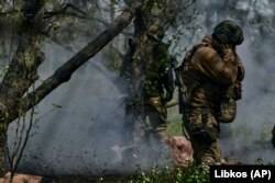 Українські солдати під Бахмутом. 26 квітня 2023 року