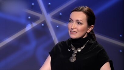Журналистката Алсу Курмашева от татарско башкирската служба на Радио Свободна Европа Радио