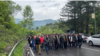 «Տավուշը հանուն հայրենիքի» շարժման անդամները Տավուշից Երևան ճանապարհին, լուսանկարը մայիսի 5-ի
