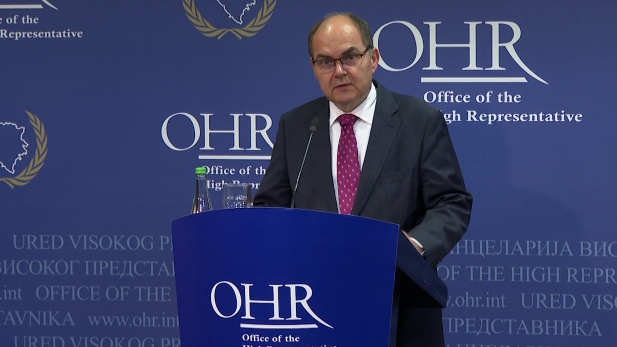 Christian Schmidt to Step Down as High Representative for Bosnia-Herzegovina