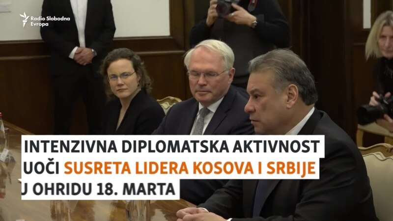 Šatl diplomatija pred susret lidera Kosova i Srbije u Ohridu