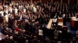 United States - U.S. President Joe Biden delivers his State of the Union address to Congress in Washington - screen grab