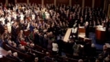 United States - U.S. President Joe Biden delivers his State of the Union address to Congress in Washington - screen grab